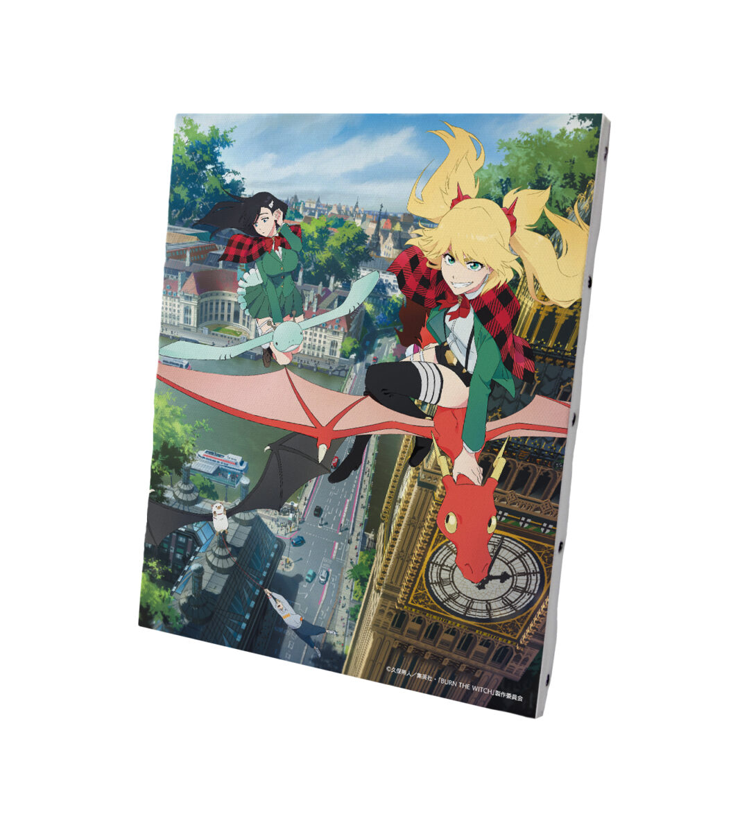 BURN THE WITCH キービジュアル キャンバスボード | アニメ「BURN THE 
